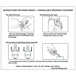 Sneaky Shorts Instructions